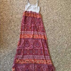 Semi-Sheer Maxi Dress